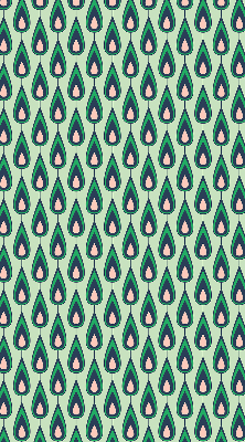 Blackout roller blind Drawn avocado
