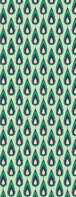 Blackout roller blind Drawn avocado
