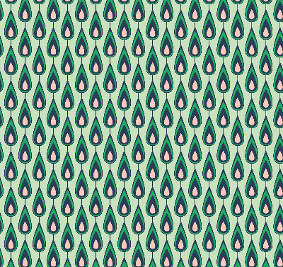 Blackout roller blind Drawn avocado