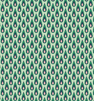 Blackout roller blind Drawn avocado