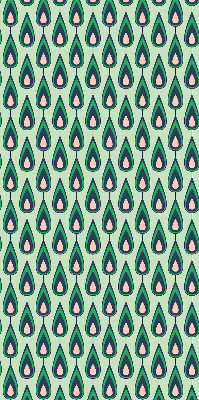 Blackout roller blind Drawn avocado