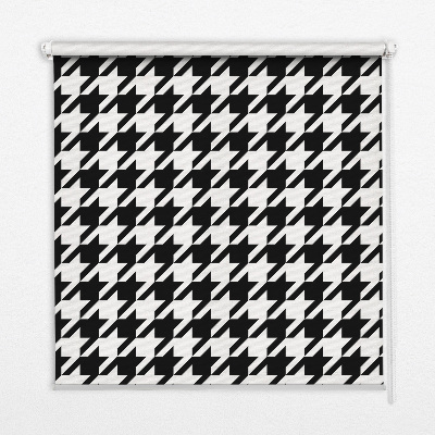 Blackout roller blind for window Geometric pattern