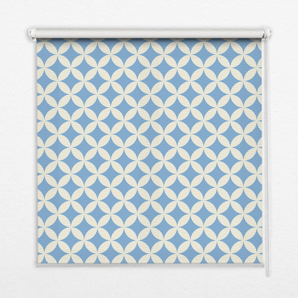 Blackout roller blind Blue stars
