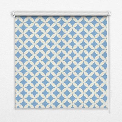 Blackout roller blind Blue stars