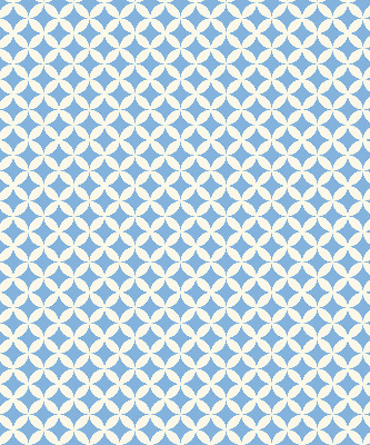 Blackout roller blind Blue stars