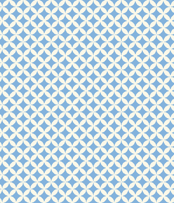 Blackout roller blind Blue stars