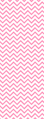 Fabric roller blind for window Horizontal pink zigzags