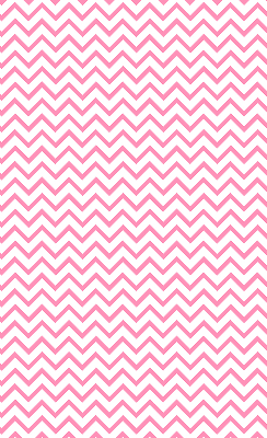 Fabric roller blind for window Horizontal pink zigzags