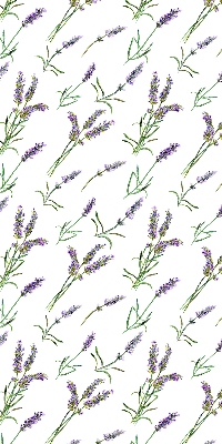 Fabric roller blind for window Lavender