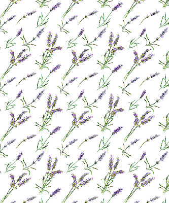 Fabric roller blind for window Lavender