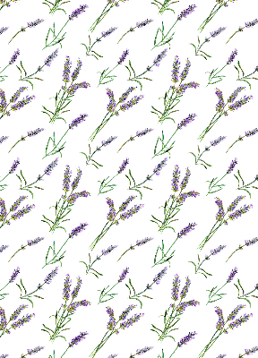 Fabric roller blind for window Lavender