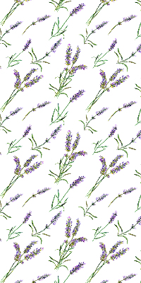 Fabric roller blind for window Lavender