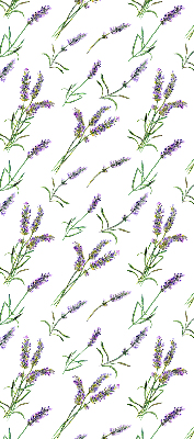 Fabric roller blind for window Lavender