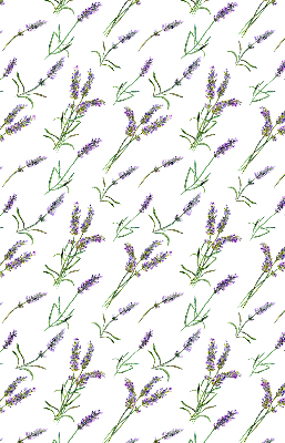 Fabric roller blind for window Lavender