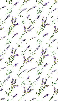 Fabric roller blind for window Lavender
