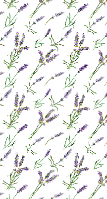 Fabric roller blind for window Lavender