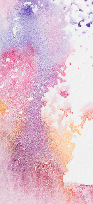 Blackout roller blind Artistic paint spill