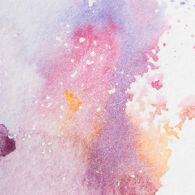 Blackout roller blind Artistic paint spill