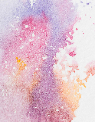 Blackout roller blind Artistic paint spill