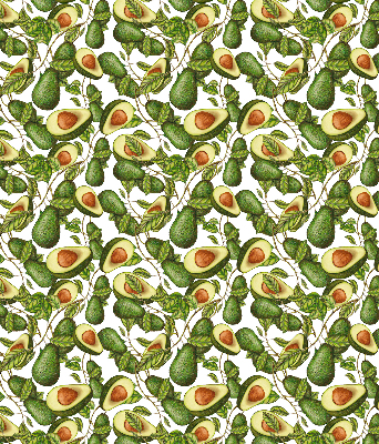 Blackout roller blind Avocado