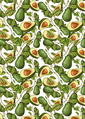 Blackout roller blind Avocado