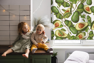 Blackout roller blind Avocado
