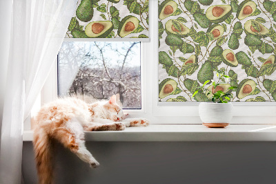 Blackout roller blind Avocado