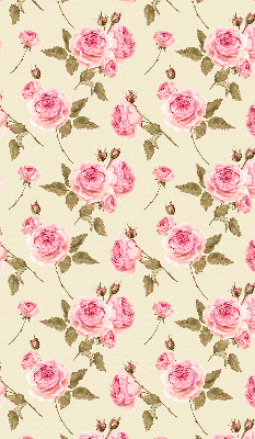 Blackout roller blind Roses