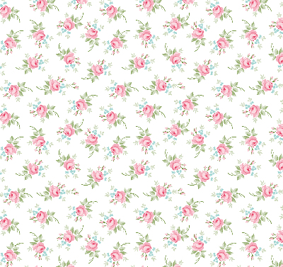 Fabric roller blind for window Roses