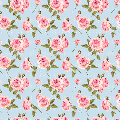 Blackout roller blind Roses