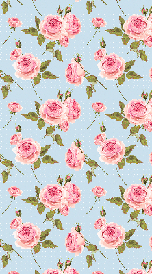 Blackout roller blind Roses
