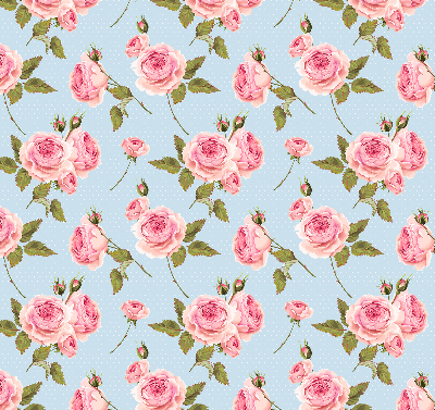 Blackout roller blind Roses