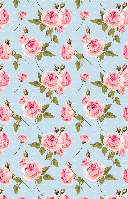 Blackout roller blind Roses