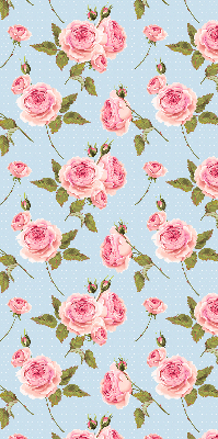 Blackout roller blind Roses