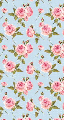 Blackout roller blind Roses