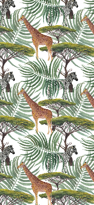 Blackout roller blind for window Animals and trees