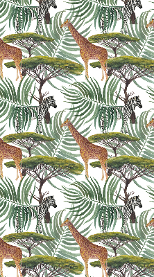 Blackout roller blind for window Animals and trees
