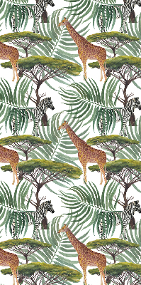Blackout roller blind for window Animals and trees