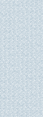 Fabric roller blind for window Semicircle