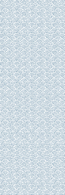 Fabric roller blind for window Semicircle