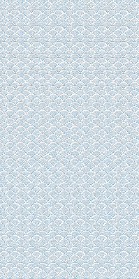 Fabric roller blind for window Semicircle