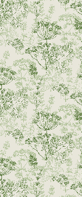 Blackout roller blind Green plants