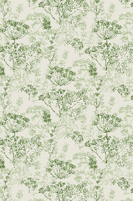 Blackout roller blind Green plants