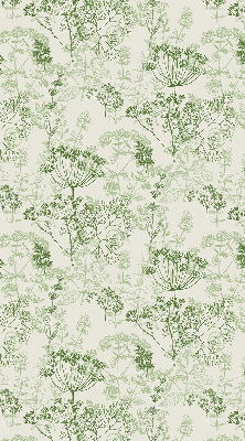Blackout roller blind Green plants