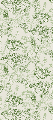 Blackout roller blind Green plants