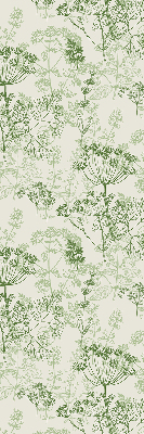 Blackout roller blind Green plants