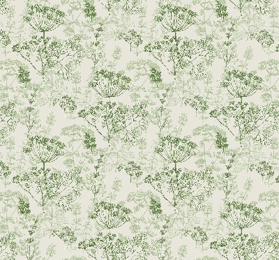 Blackout roller blind Green plants