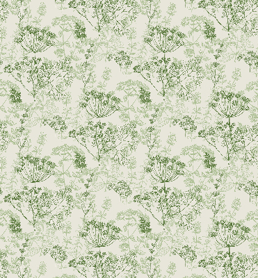 Blackout roller blind Green plants