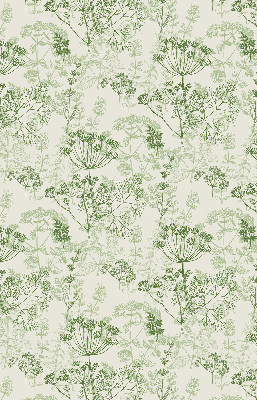 Blackout roller blind Green plants
