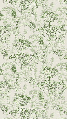 Blackout roller blind Green plants